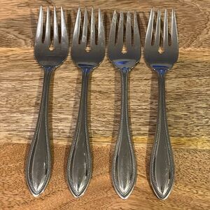 Oneida Salad Forks (4) Arbor-American Harmony Stainless